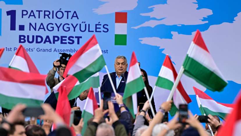So-called "Patriots' Grand Assembly" of nationalist groups from Europe, in Budapest