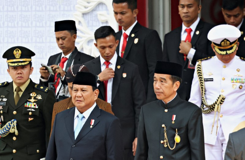 Annual State of the Nation Address, ahead of the country's Independence Day, in Jakarta,