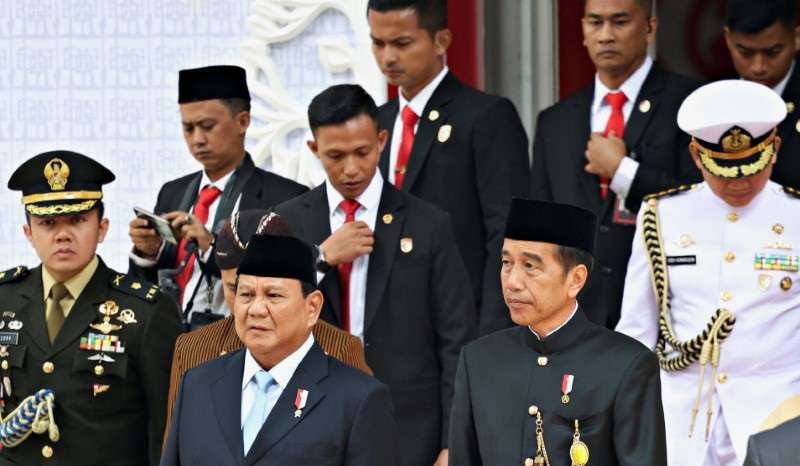 Annual State of the Nation Address, ahead of the country's Independence Day, in Jakarta,