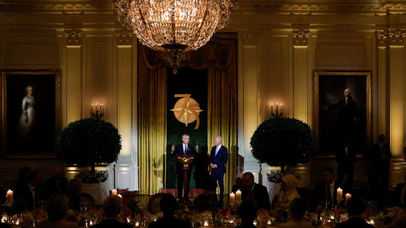 Dinner for NATO allies and partners during the NATO summit, in Washington