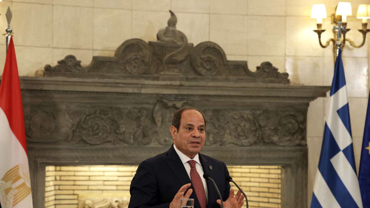 Egypt's President Abdel Fattah al-Sisi visits Greece to sign cooperation agreements