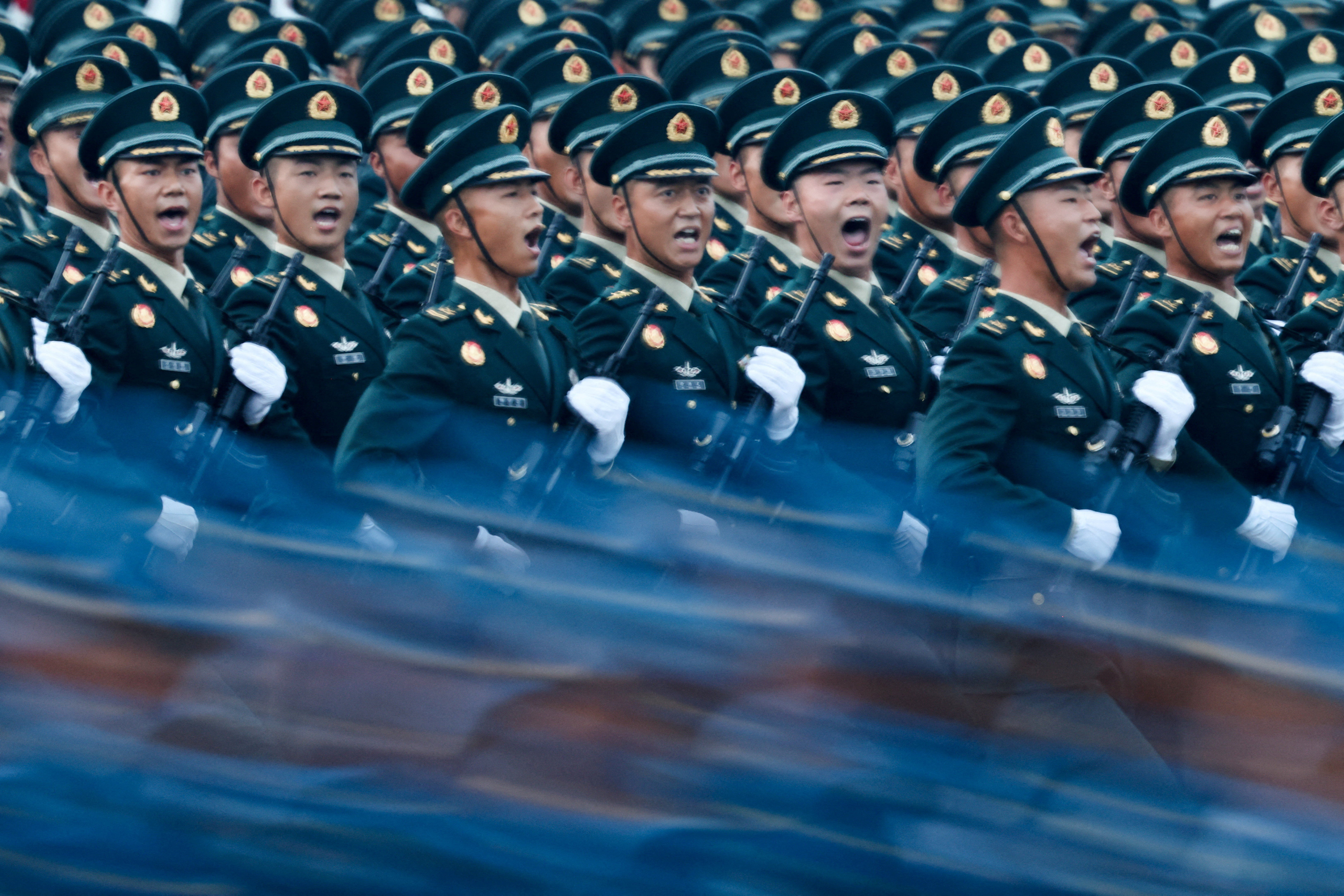 Military parade to mark the 80th anniversary of the end of World War Two, in Beijing