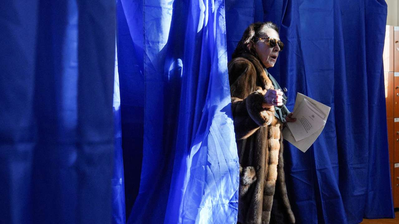 FILE PHOTO: Romania holds first round of presidential elections