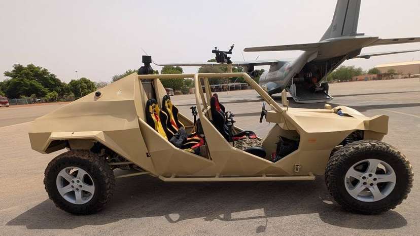 Niger unveils first locally made tactical vehicle