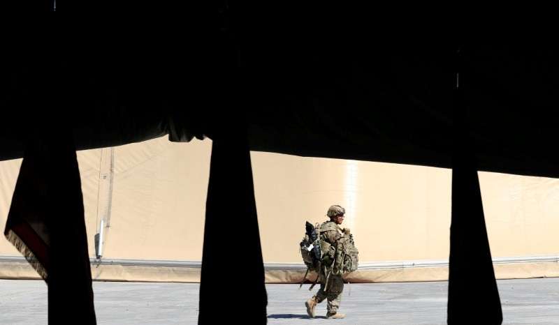 U.S.-led troops withdraw from Iraq's Taji base