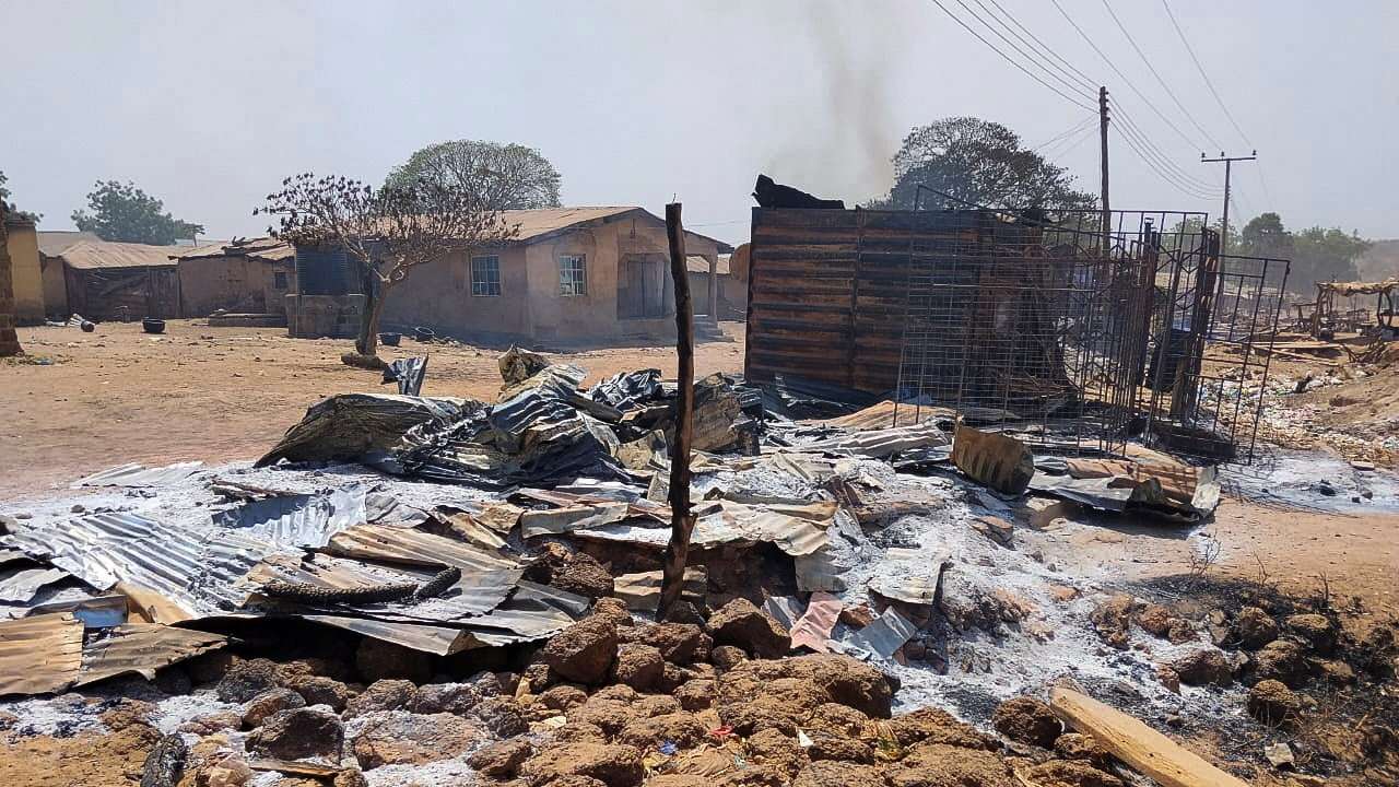 Dozens killed by gunmen in an overnight attack in northern Nigeria