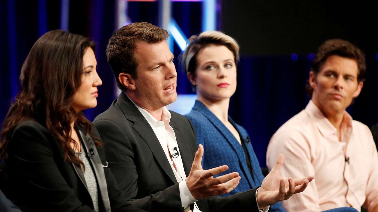 FILE PHOTO: Joy, Nolan, Wood and Marsden participate in a panel for the series "Westworld" at the HBO Television Critics Association Summer Press Tour in Beverly Hills
