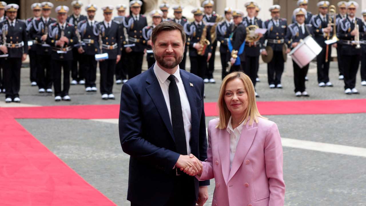 U.S. Vice President Vance visits Italy