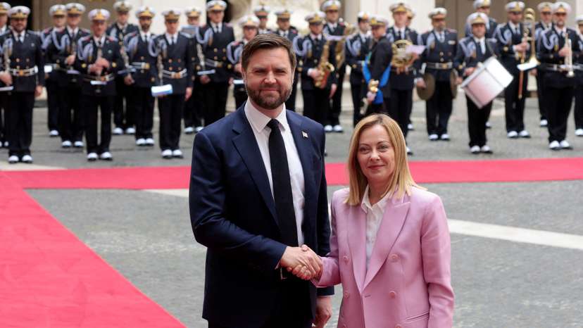 U.S. Vice President Vance visits Italy