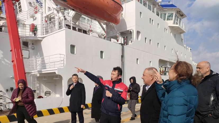 FILE PHOTO: Cook Islands' Prime Minister Mark Brown visits National Deep Sea Centre in Qingdao
