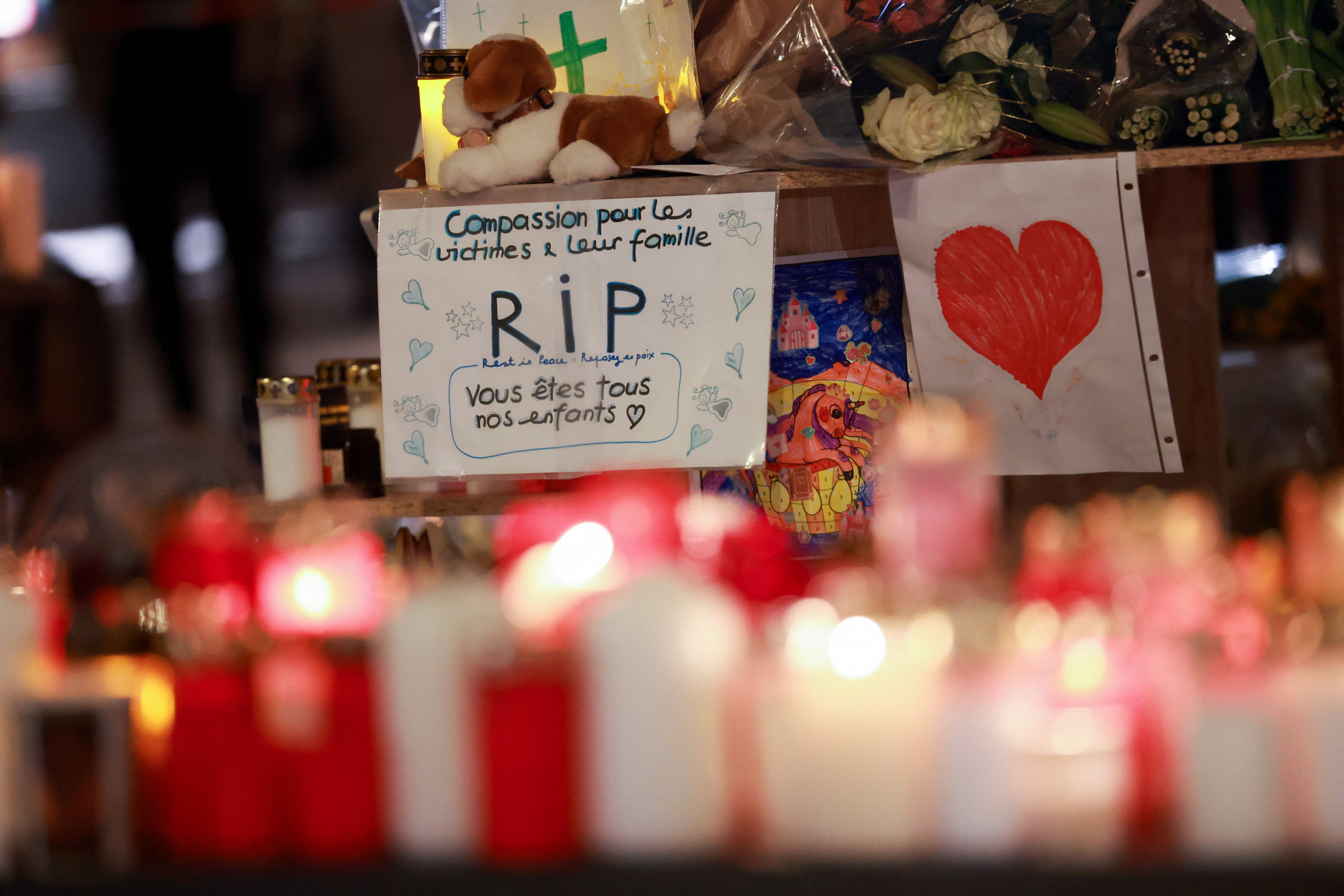 Aftermath of New Year’s Eve party fire and explosion at "Le Constellation" bar in Crans-Montana