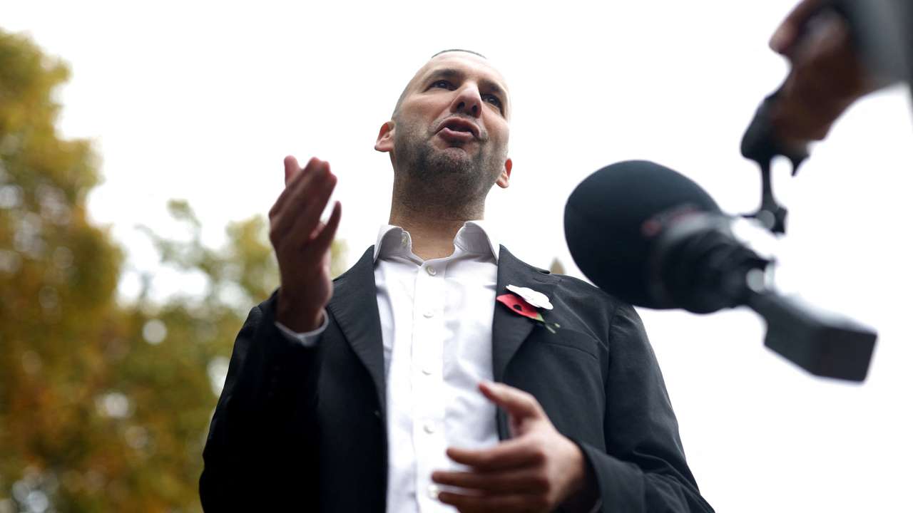 Britain's Green Party leader Zack Polanski speaks during an interview in London