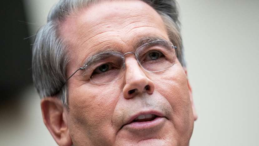 FILE PHOTO: U.S. Treasury Secretary Scott Bessent testifies before the House Financial Services Committee