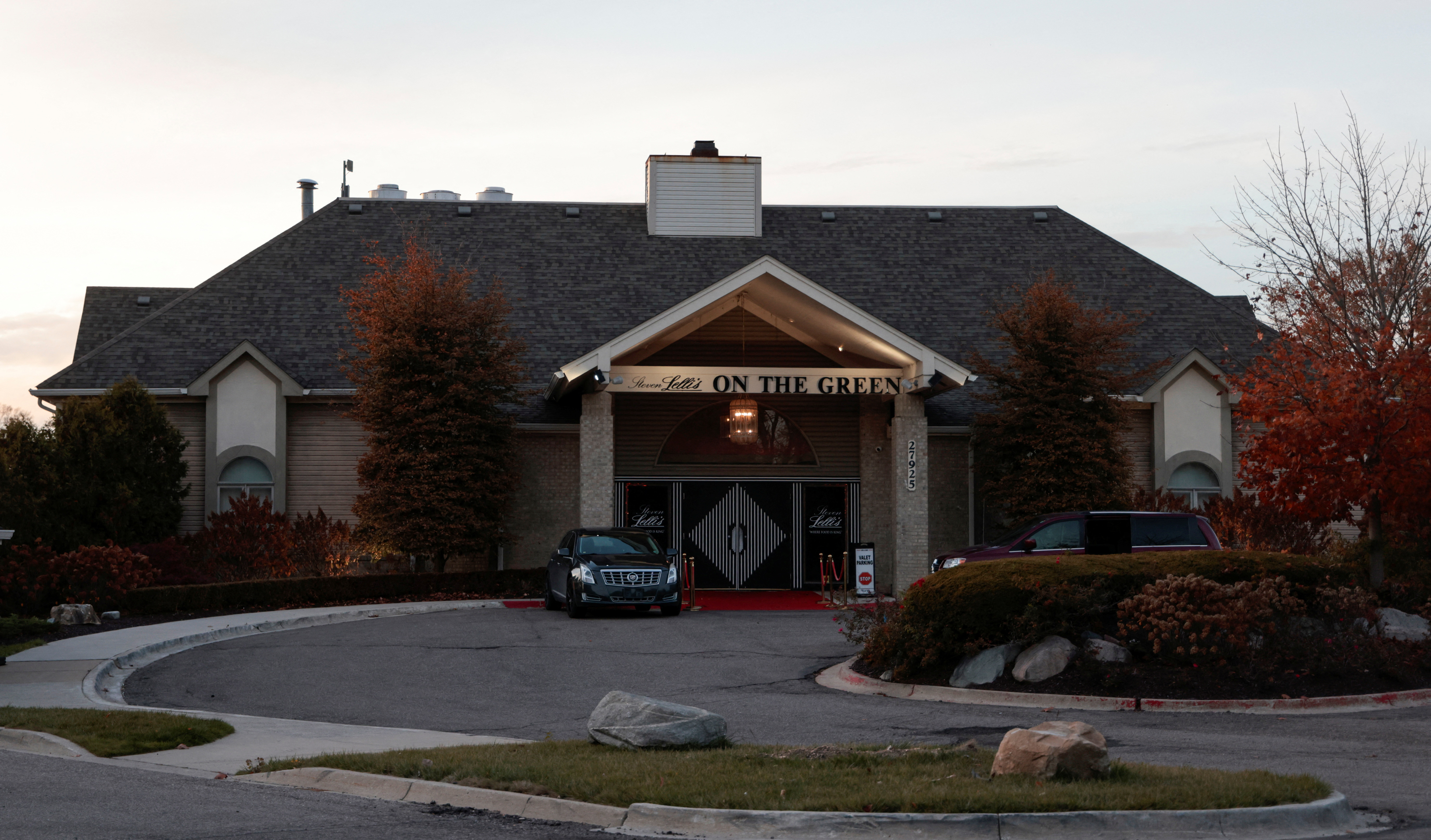 The 'Steven Lelli's On The Green' restaurant in Farmington Hills