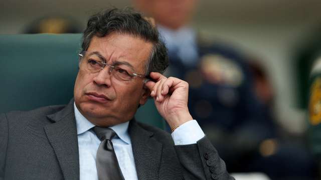 FILE PHOTO: Colombian President Gustavo Petro is shown in Bogota