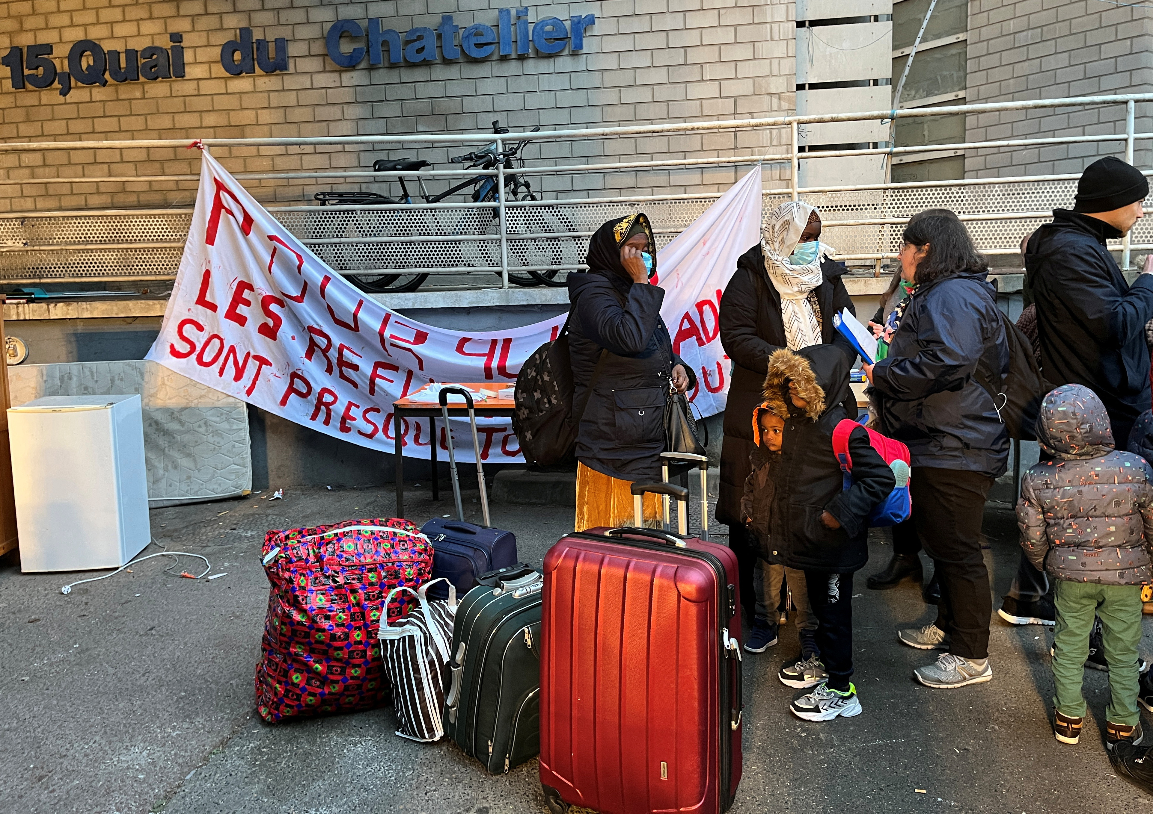 Migrants and Roma people fear eviction from squats ahead of Paris 2024 Olympics