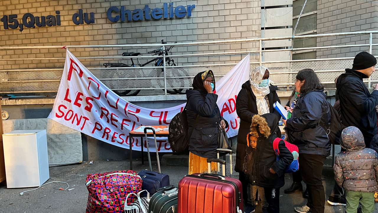 Migrants and Roma people fear eviction from squats ahead of Paris 2024 Olympics