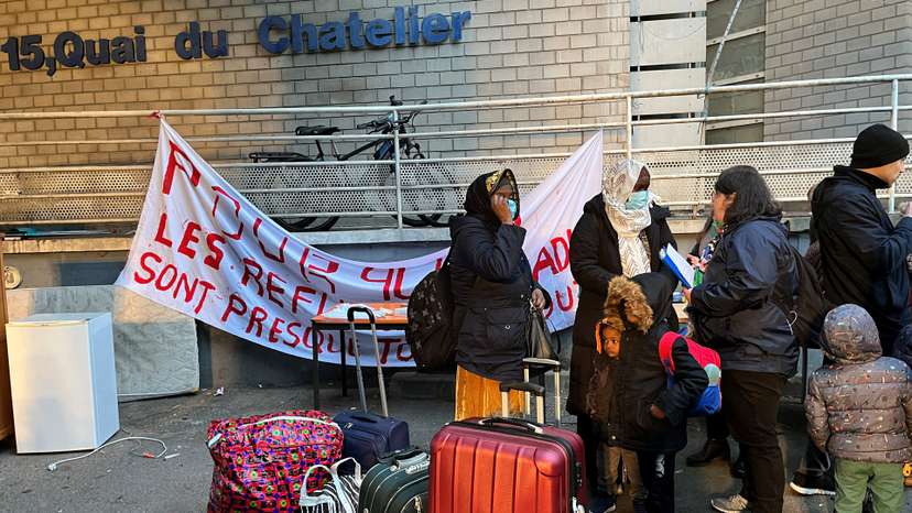 Migrants and Roma people fear eviction from squats ahead of Paris 2024 Olympics