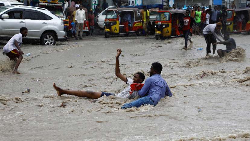 FILE PHOTO: Heavy rains wreak havoc in East Africa