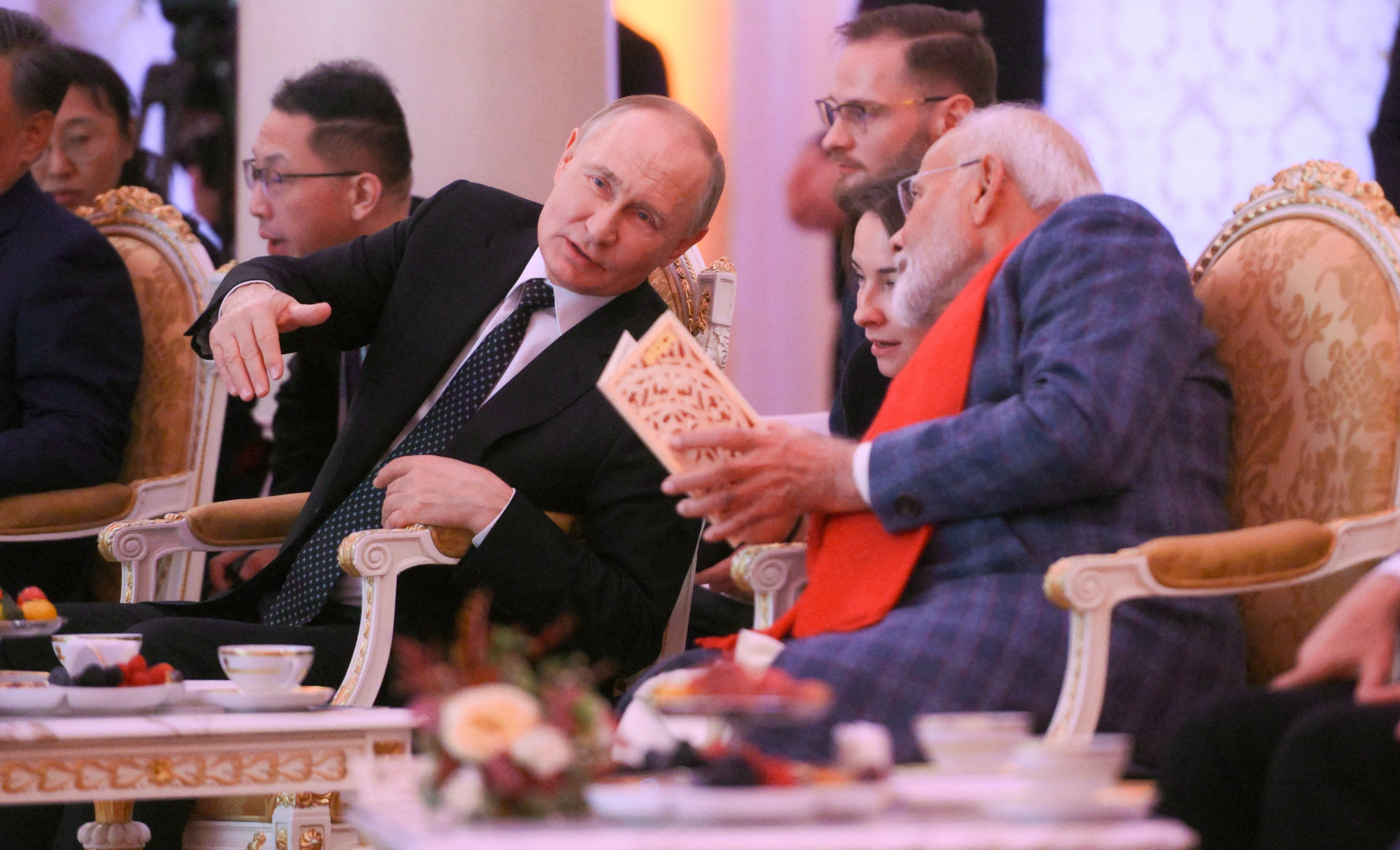 Participants of the BRICS Summit attend a concert in Kazan