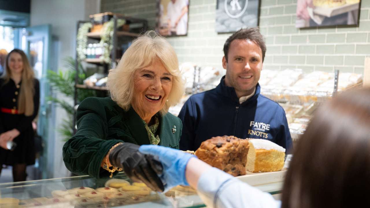 Britain's Queen Camilla visits Northern Ireland