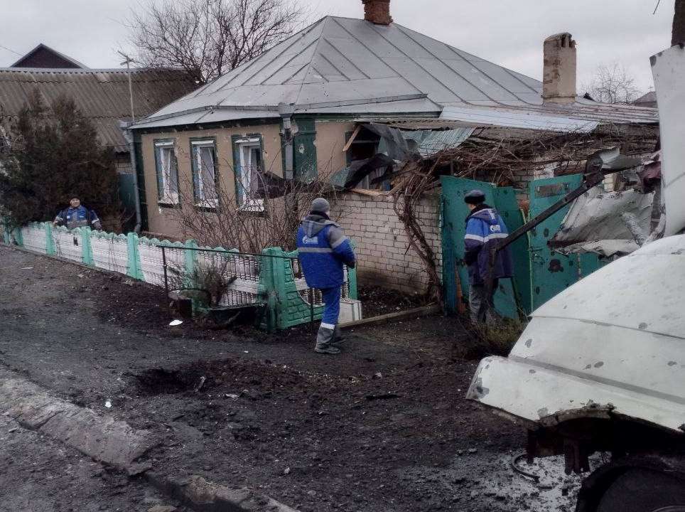 Aftermath of recent shelling in Belgorod region