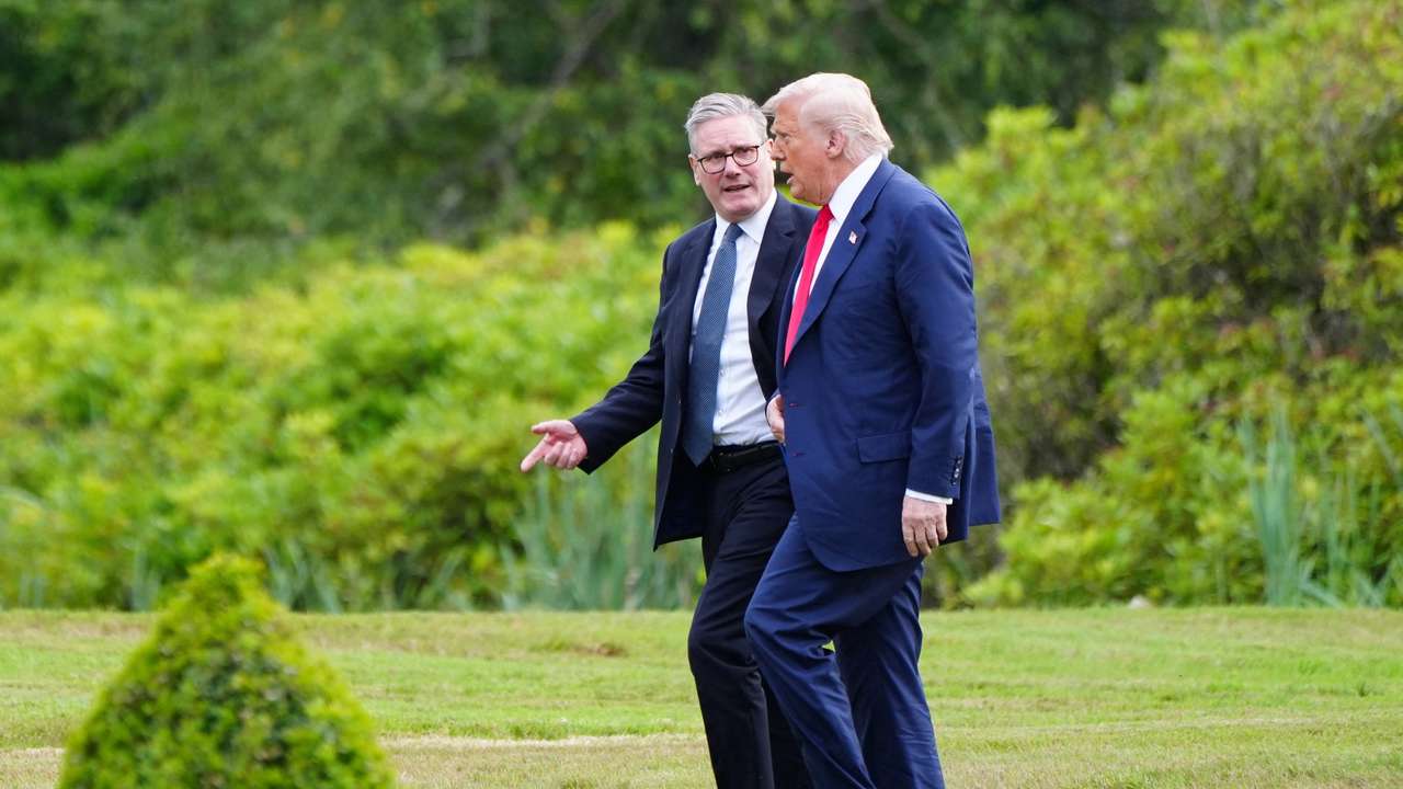 U.S. President Donald Trump visits Scotland