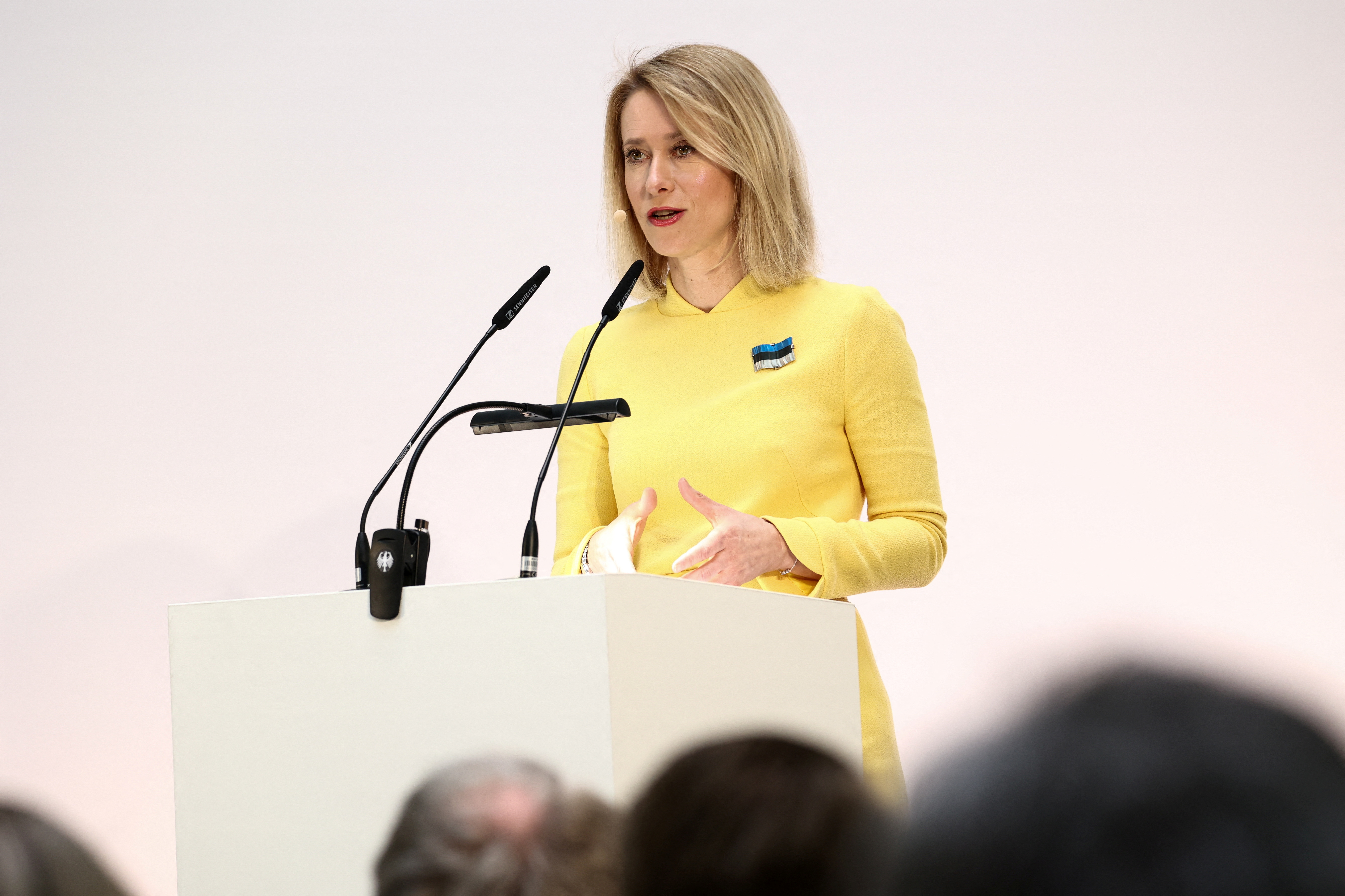 Estonian Prime Minister Kallas visits Berlin