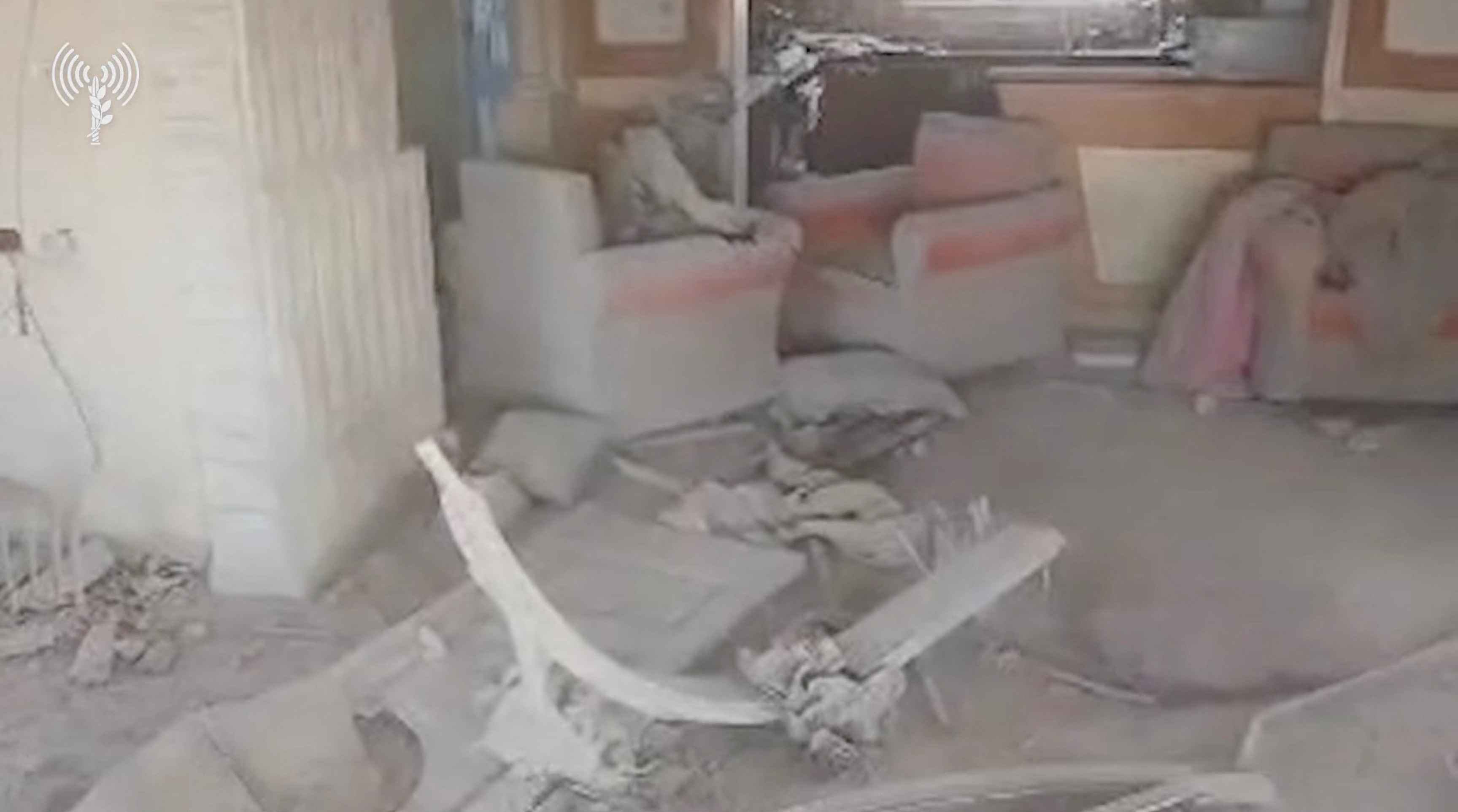 FILE PHOTO: Israeli army releases video it says is of Hamas chief Sinwar