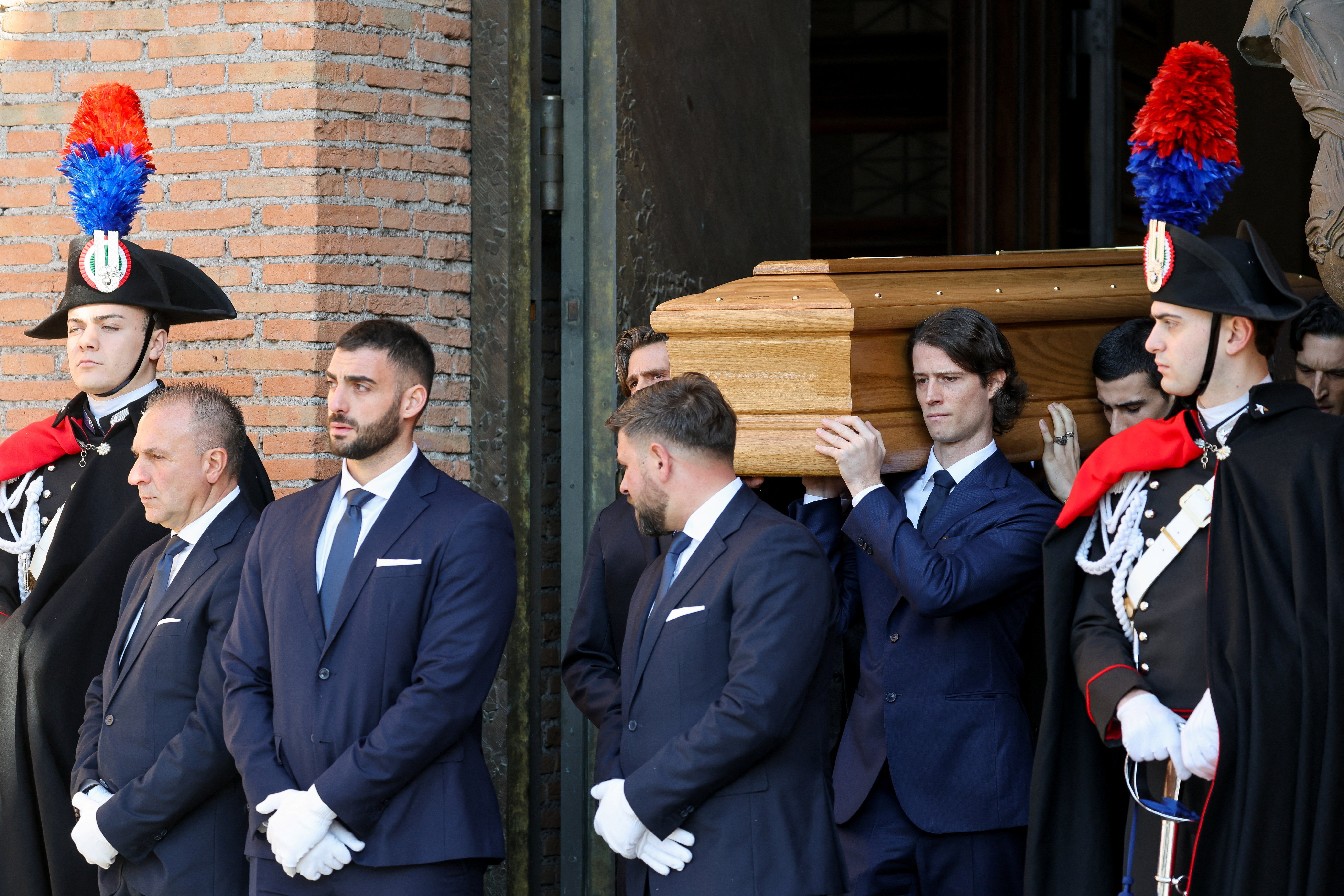Funeral ceremony of fashion designer Valentino Garavani, in Rome