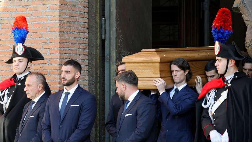 Funeral ceremony of fashion designer Valentino Garavani, in Rome