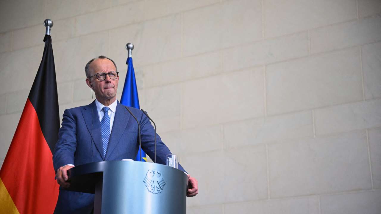 German Chancellor Friedrich Merz receives Czech Prime Minister Andrej Babis, in Berlin