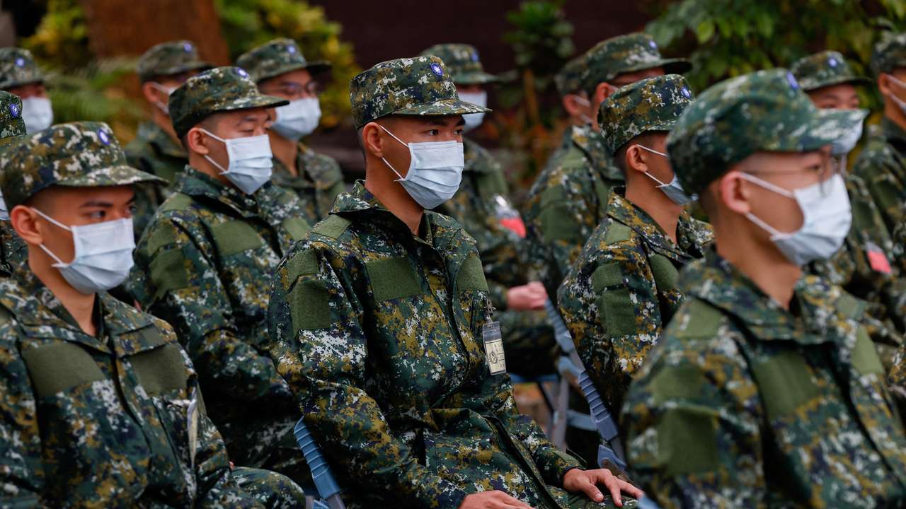 The first batch of new recruits set to begin one-year compulsory military service in Taiwan