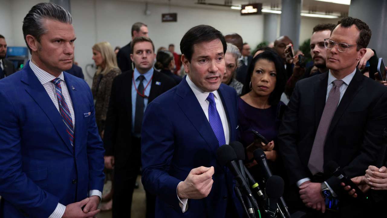 Members of U.S. President Trump's national security team hold briefing for members of Congress on the situation in Venezuela, in Washington