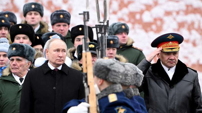 Russia's President Putin marks Army Day