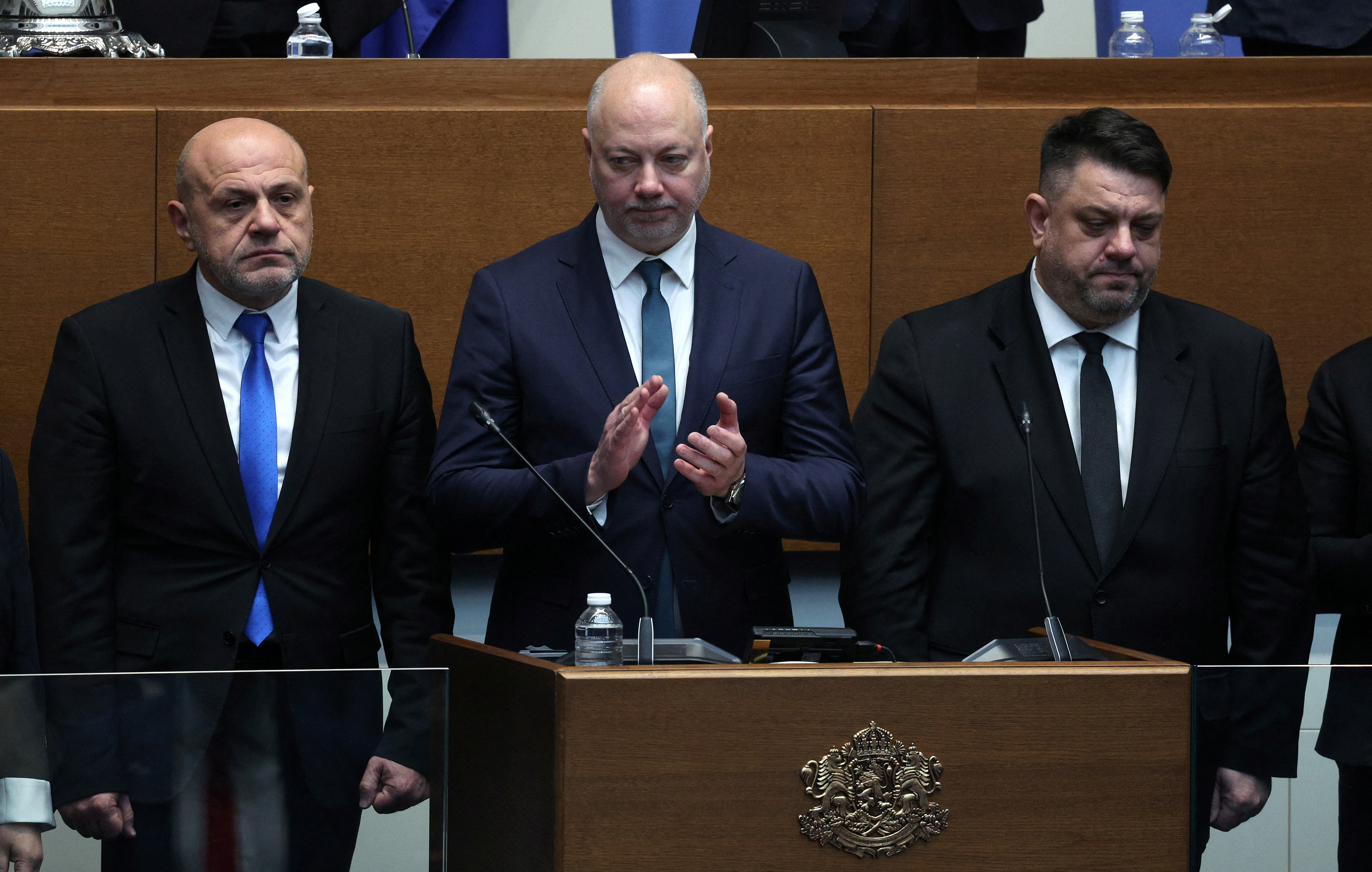 Bulgaria's parliament votes on the new government of Rosen Zhelyazkov in Sofia