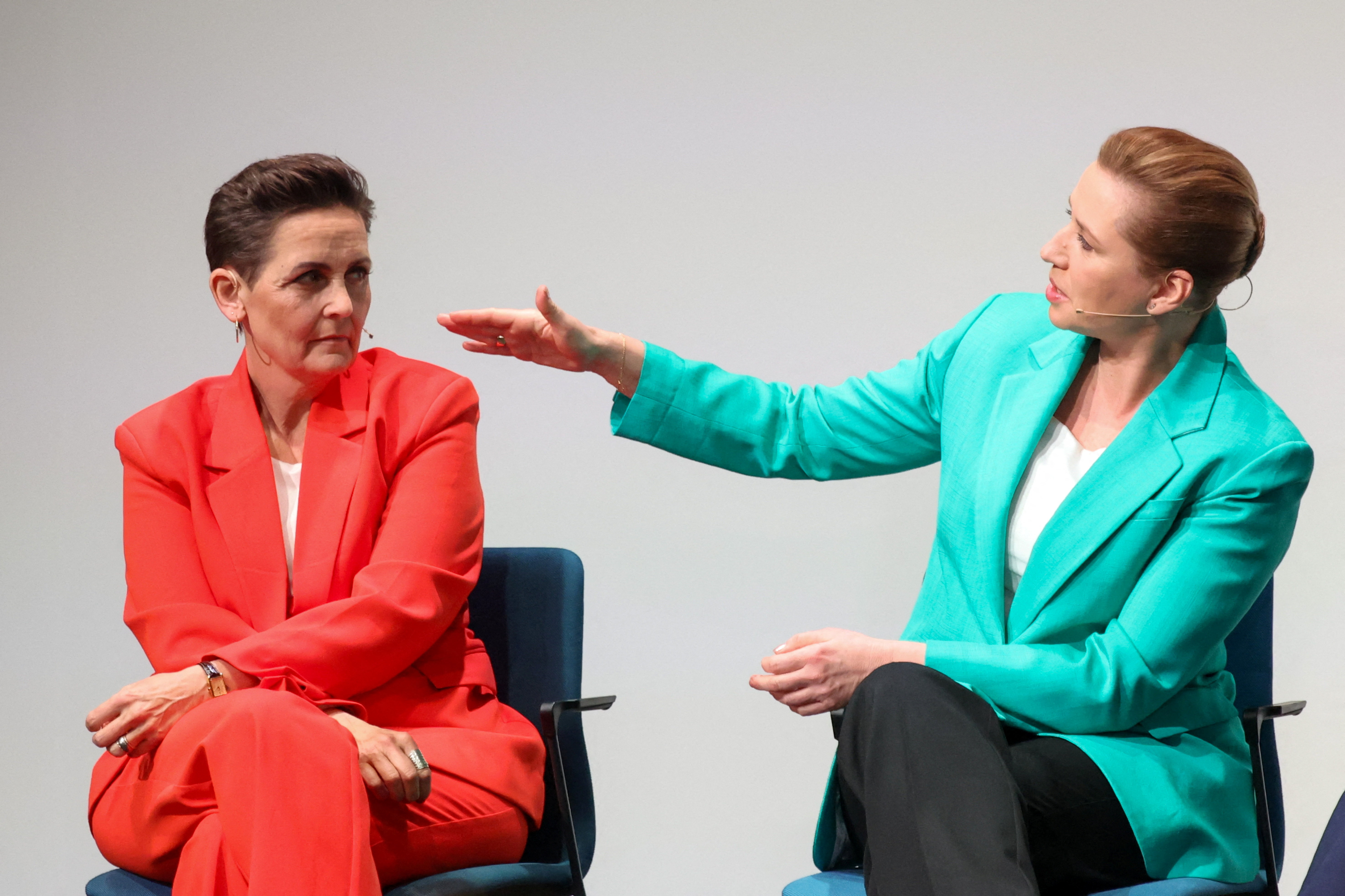 Party leaders' debate following Danish parliamentary election, in Copenhagen