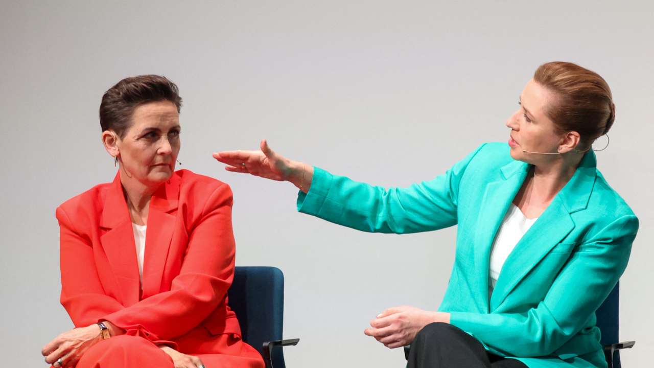 Party leaders' debate following Danish parliamentary election, in Copenhagen