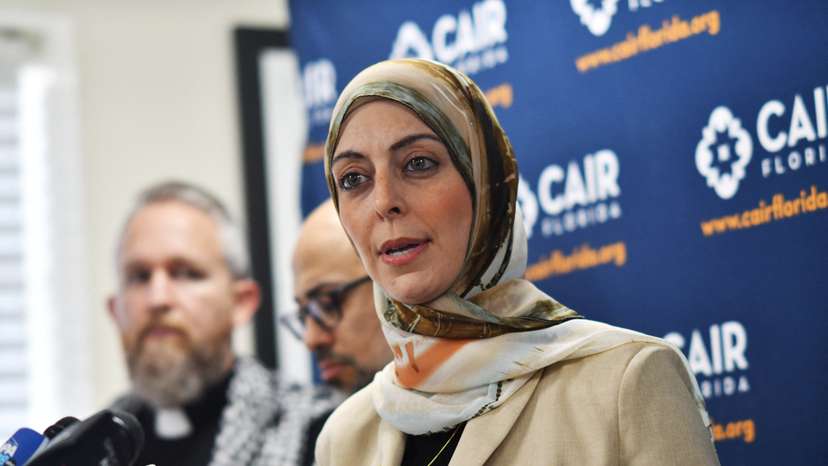 CAIR-Florida holds press conference in response to "terror organization" designation from governor