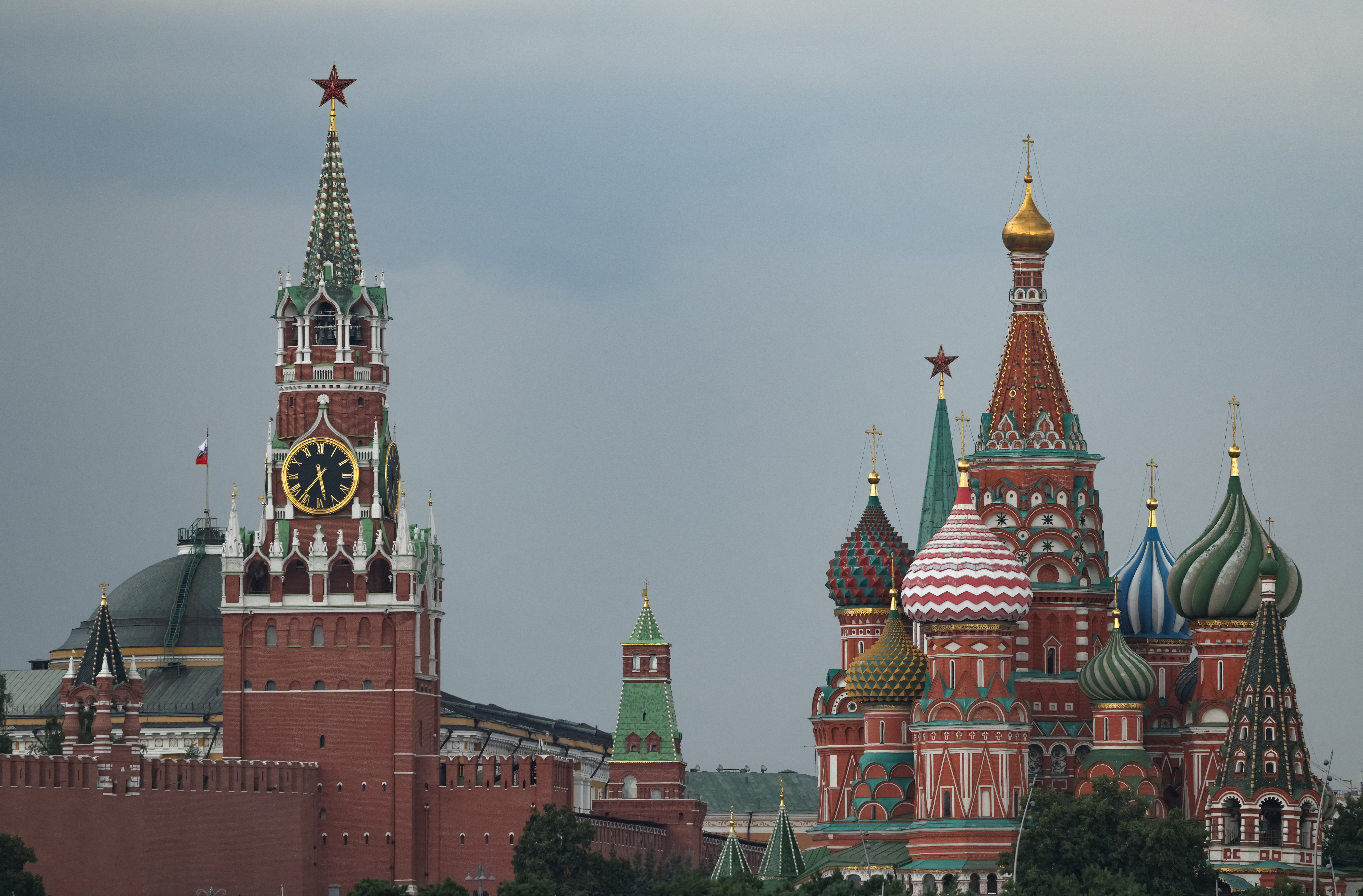 Stormy weather in Moscow