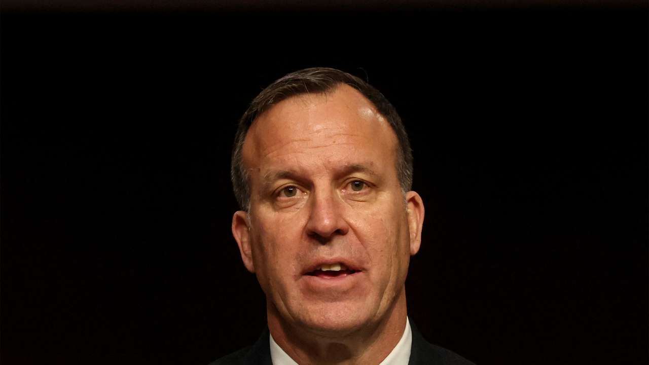 FILE PHOTO: Lieutenant General Kurilla testifies before Senate Armed Services Committee hearing on Capitol Hill in Washington