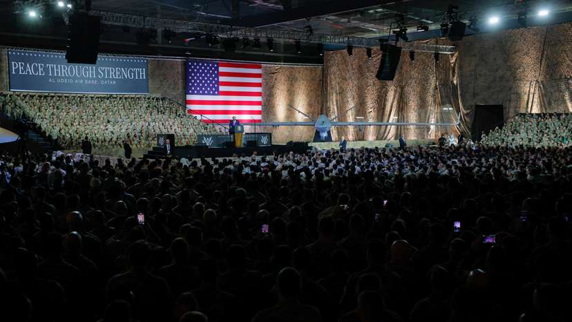 U.S. President Trump visits Qatar