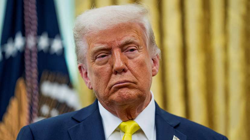 FILE PHOTO: U.S. President Donald Trump in the Oval Office in Washington,