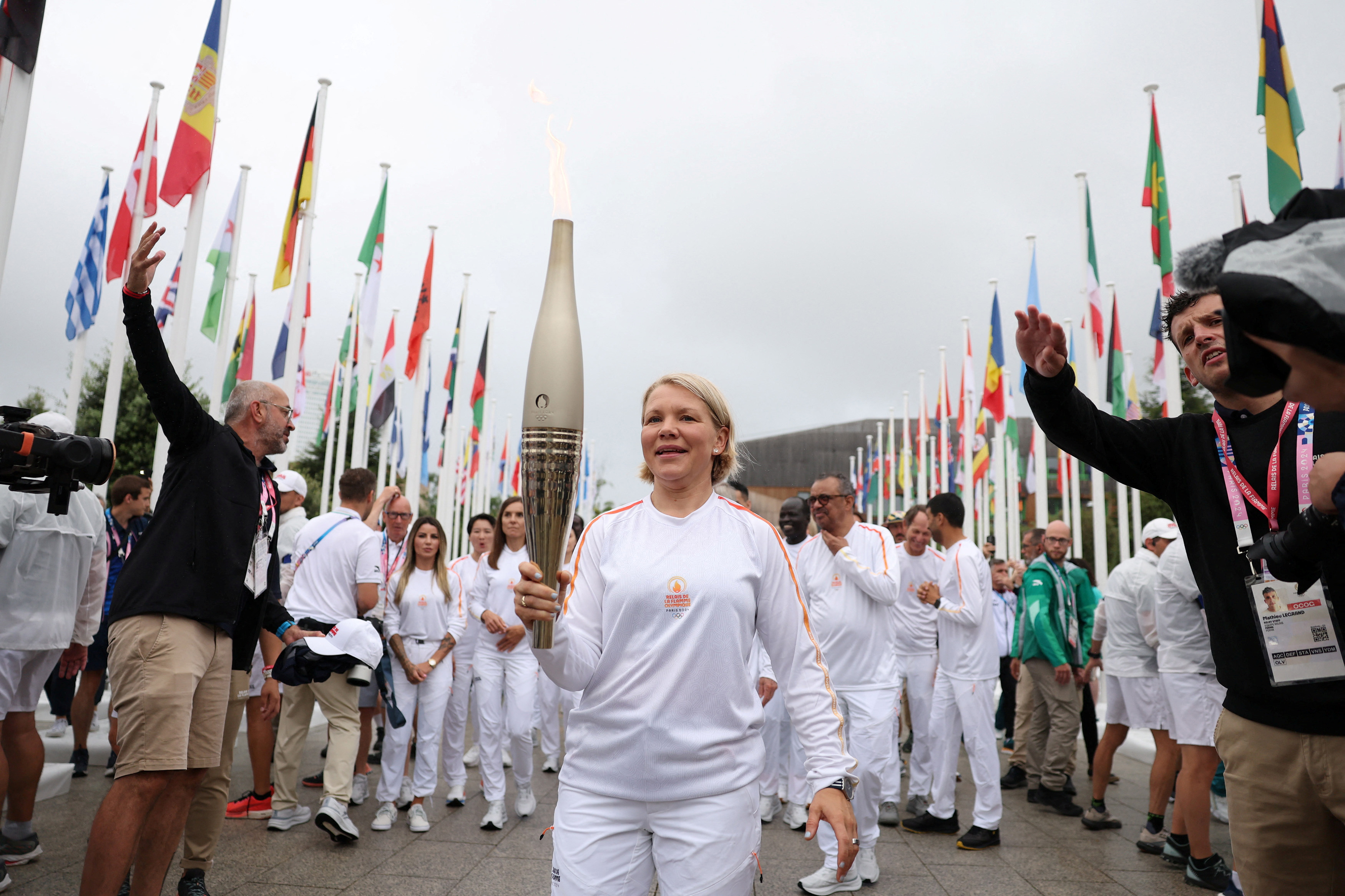 Olympic Village Torch Relay