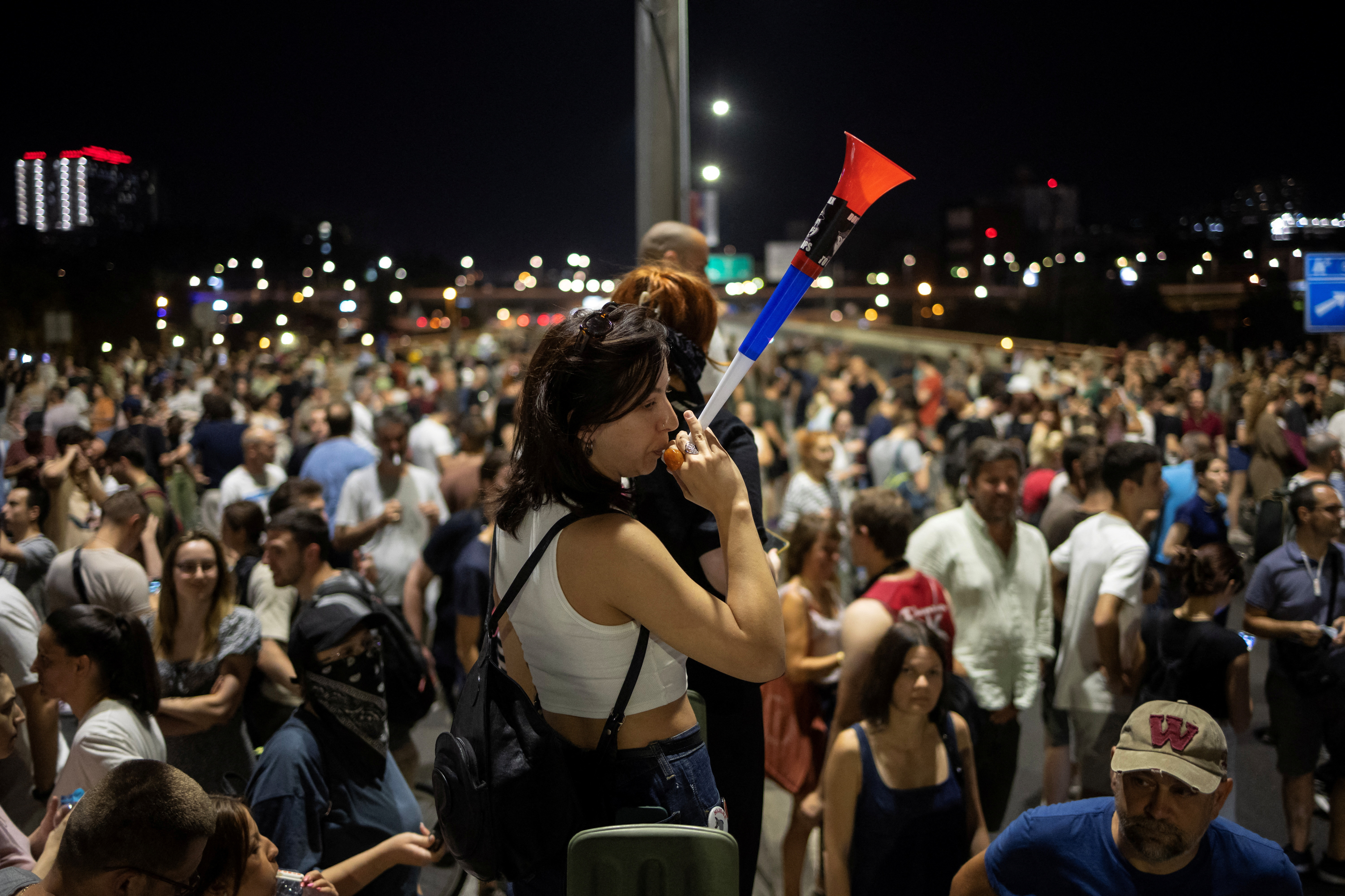 Anti-government protest in Belgrade