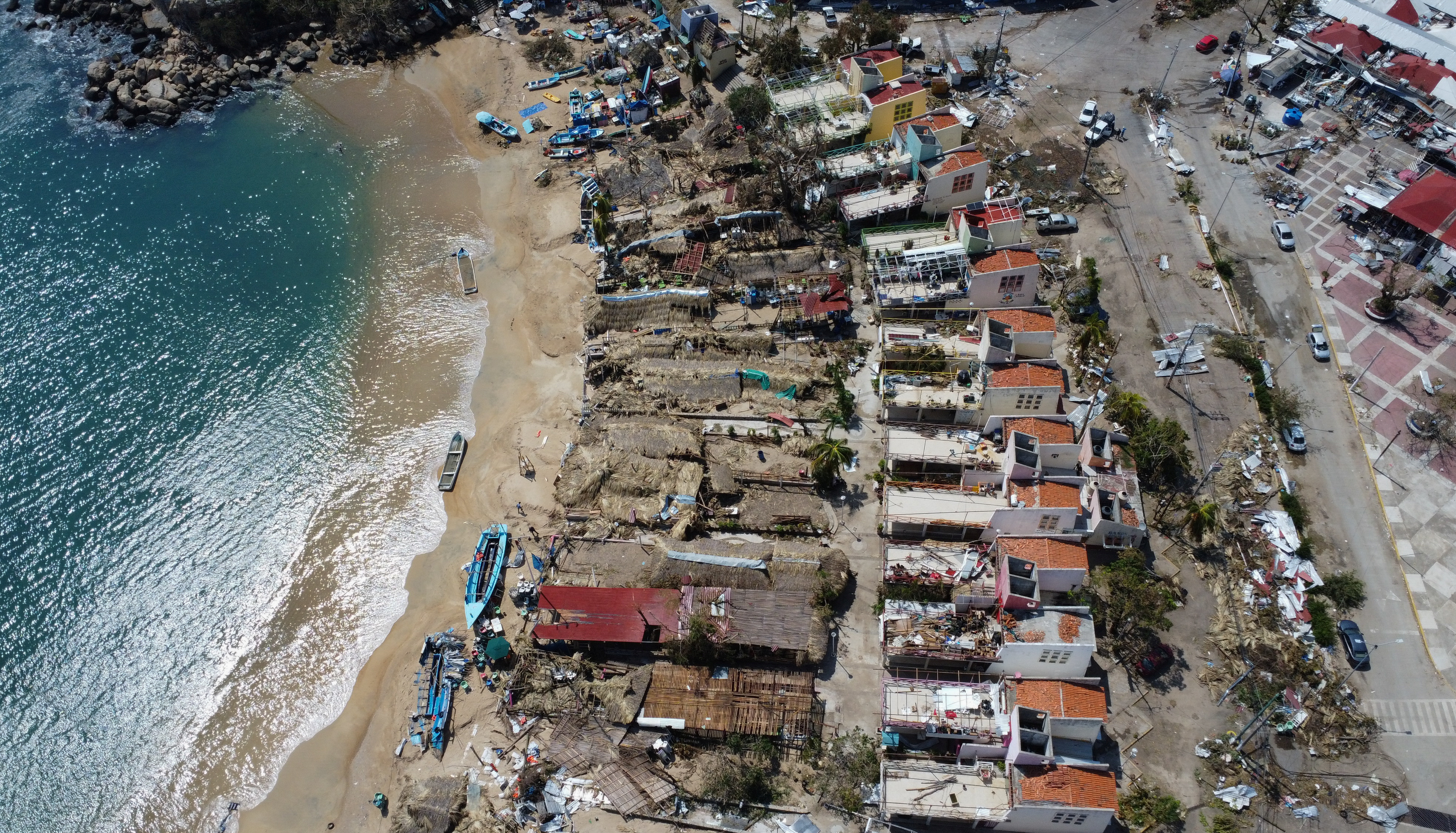Aftermath of Hurricane Otis