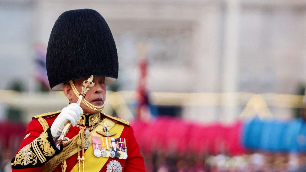 The first Trooping the Colour in 16 years to honor Thailand's King Vajiralongkorn's birthday in Bangkok