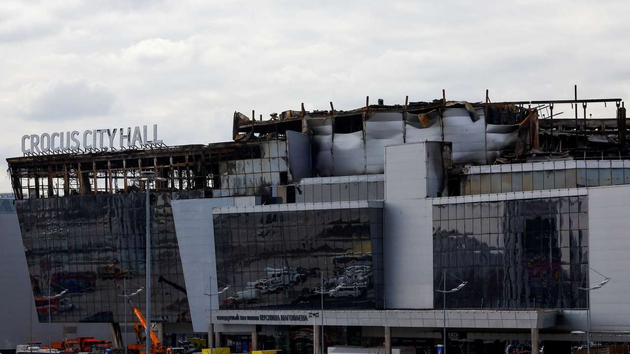 FILE PHOTO: Aftermaths of deadly attack on Moscow concert hall