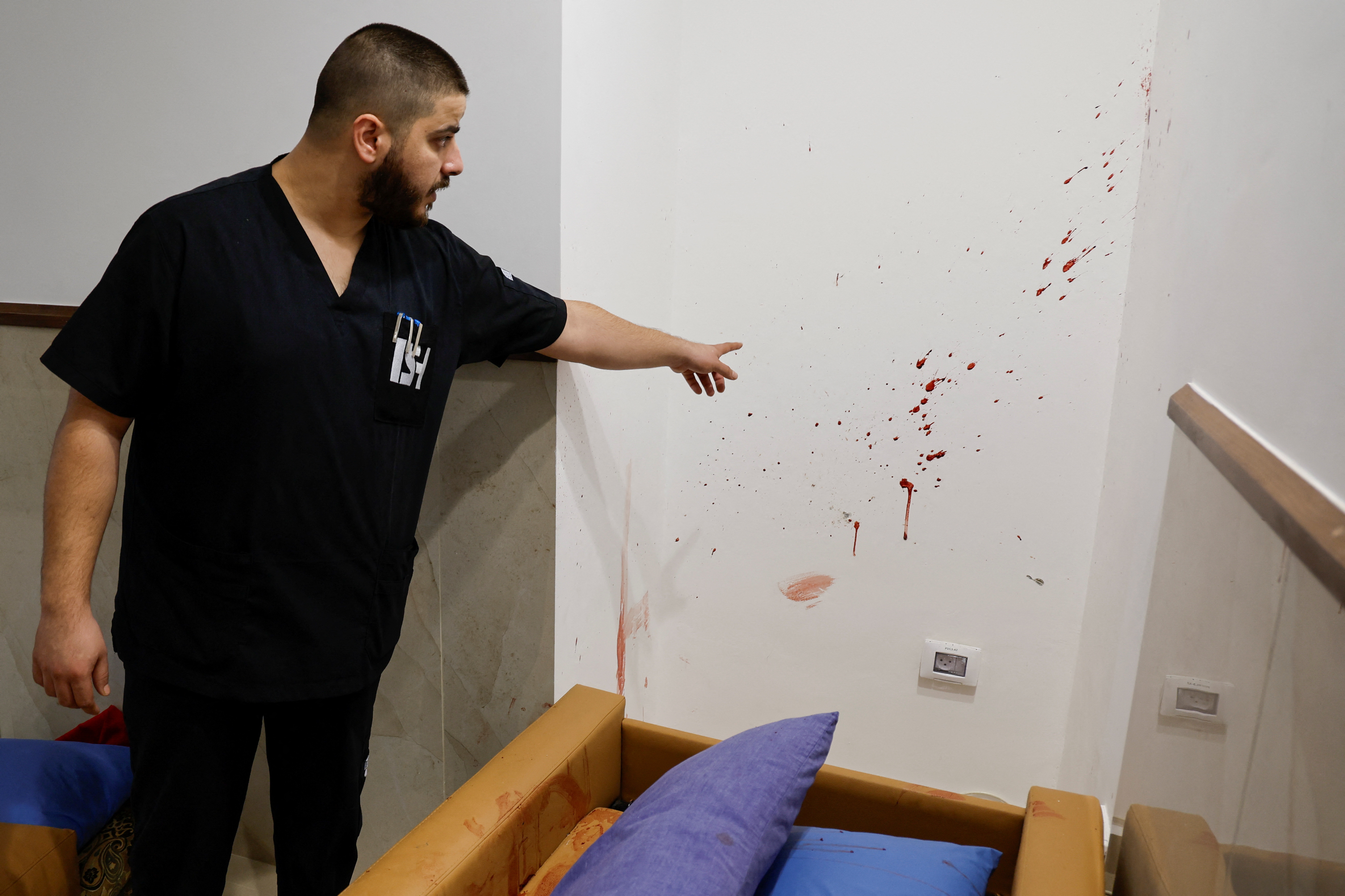 Aftermath of an Israeli raid, in Jenin