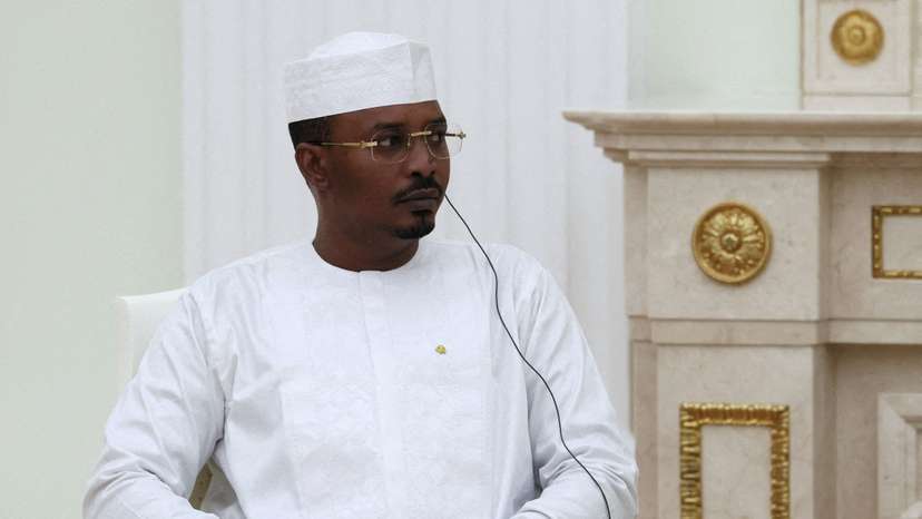 FILE PHOTO: FILE PHOTO: Russia's President Vladimir Putin meets with Chad's interim President Mahamat Idriss Deby in Moscow
